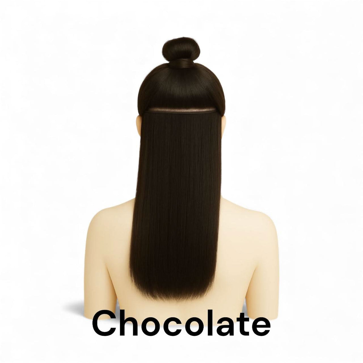 NOGI True Glam Clip chocolate