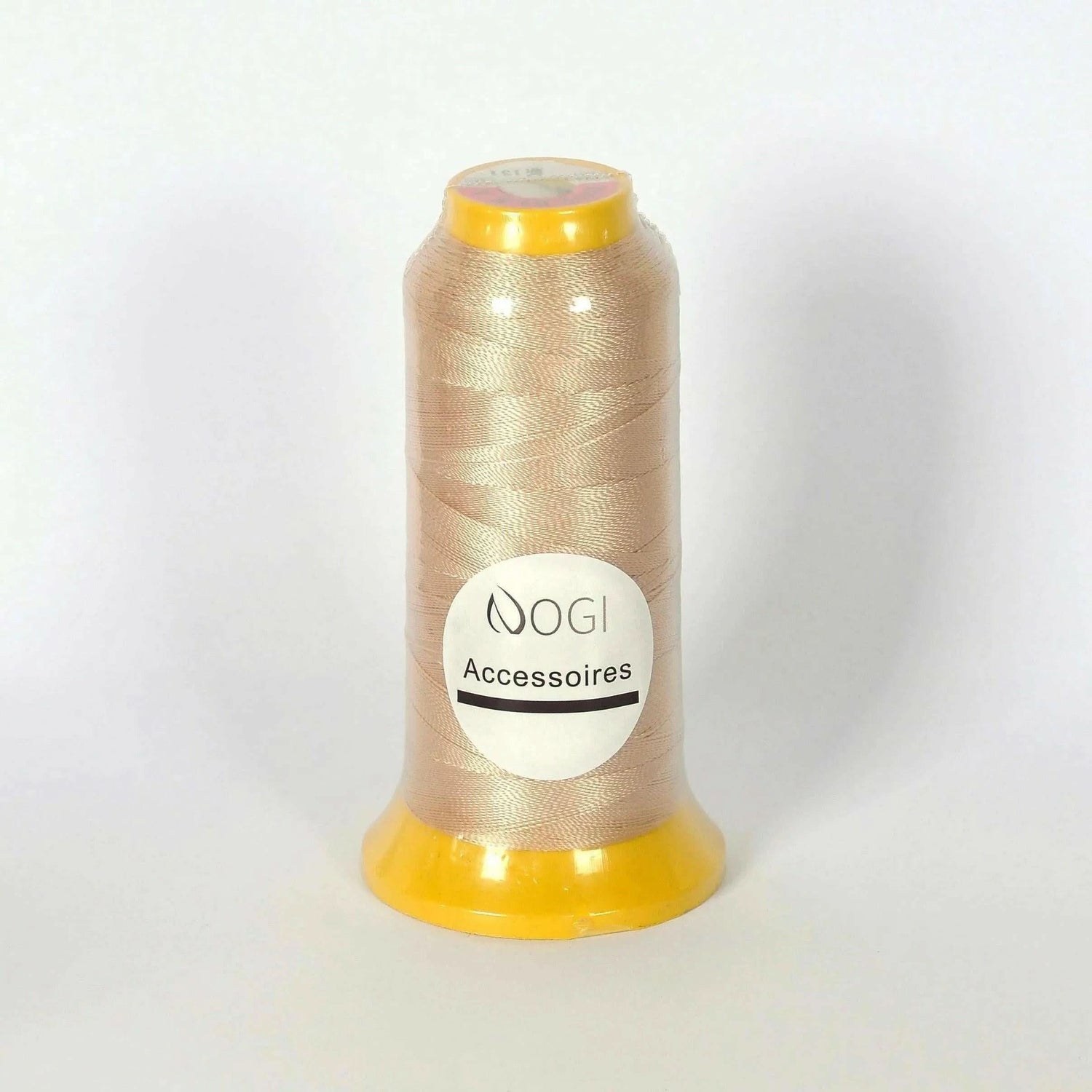 Nogi 1500 Yard Nähgarn Beige